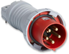 Conn, Mains Plug, 63A, 415V, Red; Current Rating Abb - 41X2859 - Newark, An Avnet Company