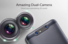Smartphone with Dual- Camera for 3D Images -- BLADE V8