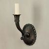 Oval Wall Light 1 Arm - WL14/BZ - Vaughan Designs, Inc.