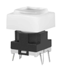Illuminated Low Profile Process Sealed Tactiles - JB15HBPC-BB - NKK Switches