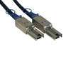 External SAS Cable, 4 Lane - mini-SAS (SFF-8088) to mini-SAS (SFF-8088), 1M (3-ft.) -- S524-01M