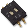 Switch, 1/2 Pitch, 2 Way, Sealed; No. Of Circuits Omron - 83T2293 - Newark, An Avnet Company