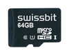 Industrial microSD Card, S-58u, 64 GB, 3D PSLC Flash, -25°C to +85°C -- SFSD064GN1AM1MT-E-ZK-21P-STD - Image