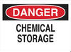Chemical & Hazardous Materials Sign - 22312 - Brady Corporation