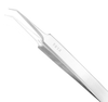 Excelta Three Star Utility Tweezers 5B-SA - Stainless Steel Bent Tapered Ultra Fine Point Tip - 0.01 in Tip Width - 4 1/4 in Length - 0.01 in Thick - EXCELTA 5B-SA - R. S. Hughes Company, Inc.