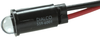 Panel Mount Indicator, Led, 6.35Mm, Blue, 3.6V; Led Color Dialight - 30K3113 - Newark, An Avnet Company