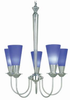 LS-10925PS/BLU Mid. Chandeliers-Glass Up - 662484 - Capital Lighting, Inc.