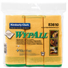 Kimberly-Clark Wypall Yellow Microfiber 24 Cloth - 6 wipes per pack - 15.75 in Overall Length - 83610 - 036000-83610 - R. S. Hughes Company, Inc.