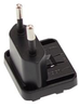 Euro Input Plug, Ac-Dc Medical Adaptor; For Use With Mean Well - 44AC4324 - Newark, An Avnet Company