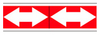 Self-Sticking Vinyl Arrow - 76512 - Brady Corporation