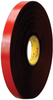 Tape, 4.57M X 25.4Mm, Black, Pe Film; Adhesive Type 3M - 99Y3017 - Newark, An Avnet Company