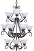 Large Chandeliers-Glass Shade - 383418 - Light Center (The)