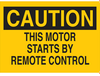 Machine & Operational Sign - 42459 - Brady Corporation