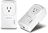 Powerline 500 AV Adapter Kit with Built-In Outlet -- TPL-407E2K  (Version v2.0R) - Image