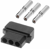 3 Pos. Female SIL 24-28 AWG Cable Conn. Kit, for Latches - M80-8980301 - Harwin Plc