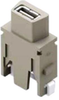 Usb Adapter, 2.0 Type A Rcpt-Type A Rcpt Rohs Compliant Ilme - 66AH5504 - Newark, An Avnet Company