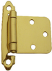 Semi-Concealed Hinges, Variable Overlay, Self.. - 408303 - HardwareSource, Inc.