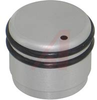 Knob;Dia 0.75in;Shaft Sz 0.25in;Panel;Dot on Top;Clear Matte;Aluminum;6-32 - 70126082 - Allied Electronics, Inc.