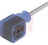 2C + Double Ground, Black, 24VDC LED & Diode, 2M, GAN-DFFE7X-AG0200C1-XC607-AD - 70050925 - Allied Electronics, Inc.