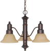 60-1254 Mid. Chandeliers-Glass Down - 754734 - Capital Lighting, Inc.
