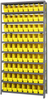 Open Shelving, 10Shelves, 72Bins, Yellow; Shelving Unit Type Quantum Storage - 44AC8986 - Newark, An Avnet Company