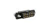 6+6 Pos. Female Receptacle DIL Straight 24-28 AWG Cable Connector Kit, 101Lok, Gold - M80-4C11205FC - Harwin Plc