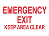 Exit & Directional Sign - 22479 - Brady Corporation