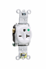 Heavy-Duty Hospital Grade Single Receptacle -- 8801W - Image