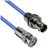 TRB 3-SLOT SOLDER/CLAMP PLUG TO 3-LUG SOLDER/CLAMP BULKHEAD NON-INSULATED CABLE JACK 30-02001 .242 O.D. CABLE - MP-2268-48 - MilesTek Corporation