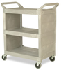 Rubbermaid Utility Cart with Enclosed End Panels -- 7561 - Image
