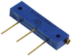 Trimmer Potentiometer, 10Kohm 22Turn Through Hole; Trimpot Type Bourns - 01F8615 - Newark, An Avnet Company
