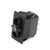 Carling Technologies V8D1S00B-00000-000 Unlit,SPDT Momentary (On)-Off-(On), 12VDC/20A Rocker Switch -- 44304 - Image