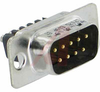 connector,d-subminiature,machined contact,screw termination,9 pin contact plug - 70144835 - Allied Electronics, Inc.