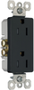 NAFTA-Compliant TradeMaster Receptacle -- 885TRNABK - Image