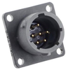 Circular Conn, Rcpt, 6Pos, Pcb; Product Range Souriau-Sunbank/eaton - 28AK3906 - Newark, An Avnet Company