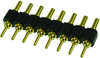 Connector, Header, 2.54Mm, 8 Position, T/h; No. Of Contacts Mill Max - 39T6512 - Newark, An Avnet Company