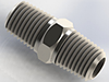 Check Valves, Ball Type - NPT Connection; NPT Nipple, NPT Adapter -- ELCH-0-SS - Image