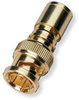 Male BNC Compress RG6 Gold - HAVBNCFPSLC6G - HAVE, Inc.