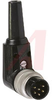 Plug; 6; 0.75 sq. mm; 6 mm; 5 A; 250 VAC; 10^13 Ohms; PA GF; -2 pF; St, Zinced - 70151565 - Allied Electronics, Inc.
