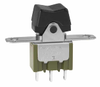 Flat Frame Mount Miniature Rockers - M2018TNW01-FA - NKK Switches