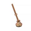 Metal Swivel Base Stud Mount Leveling Foot -- TE-0 - Image