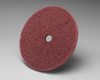 3M Scotch-Brite CF-DC Aluminum Oxide Deburring Disc - Medium Grade - Arbor Attachment - 8 in Diameter - 1/2 in Center Hole - 09036 - 048011-09036 - R. S. Hughes Company, Inc.