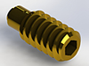 Inch Threaded Inserts, Nose Seals, 6-32 UNC, 10-32 UNF, 1/4