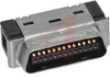.050 Mini D Ribbon (MDR) 26 Pos. IDC Wiremount Plug-Shielded - 70114230 - Allied Electronics, Inc.