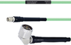 Temperature Conditioned Low Loss SMA Male to RA N Male Cable LL142 Coax in 24 Inch - FMHR0134-24 - Fairview Microwave Inc.
