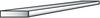 1/2" x 1/8" Aluminum Flat Bar -- 1450253 - Image