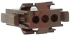 Connector, Soft Shell; 250 VAC; 9 A (Max.); 0.165 in.; Nylon; Brick Red; 3 - 70083732 - Allied Electronics, Inc.