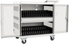 32-Device USB Charging Station Cart with Sync for iPad and Android Tablets, Wall-Mount Option, White -- CSC32USBW