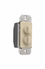 Rotary Dual Fan Speed/Dimmer Control -- 94215W - Image