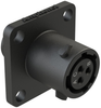 Circular Connector, Rcpt, 3Pos, Flange; Product Range Amphenol Sine/tuchel - 73AC8525 - Newark, An Avnet Company